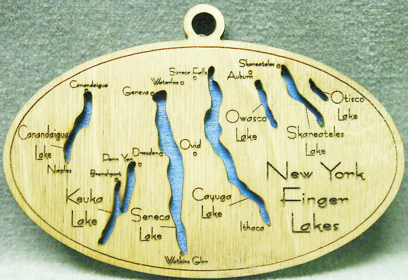 Finger Lakes Ornament